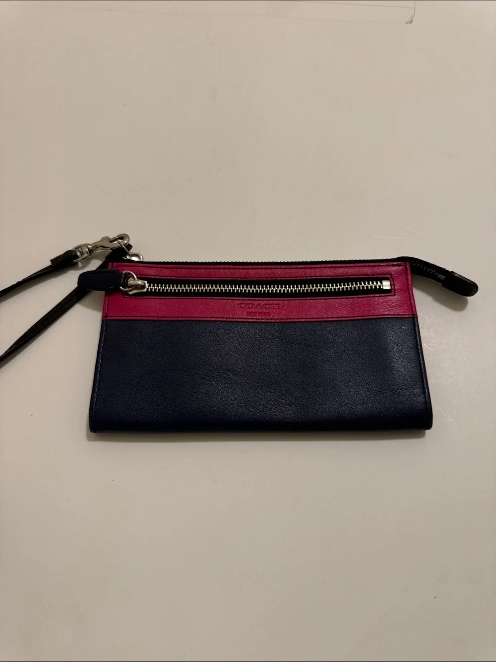 Coach Legacy Color block wristlet
